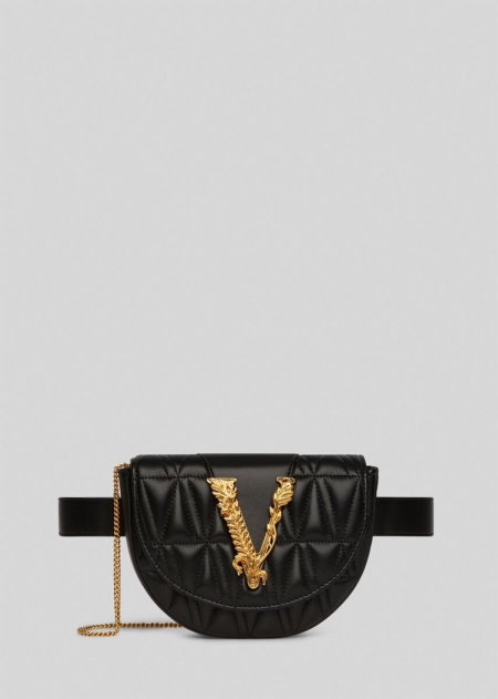 Geanta De Talie Versace Versace Quilted Virtus Dama | UWHNAGT-93